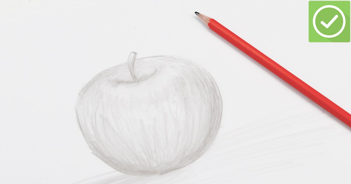 Cara menggambar buah buahan dengan pensil