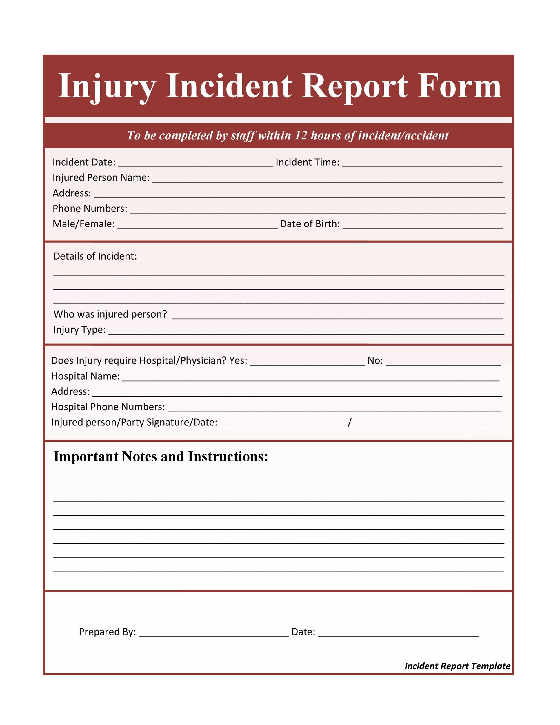 non-injury-incident-report-template-hq-printable-documents
