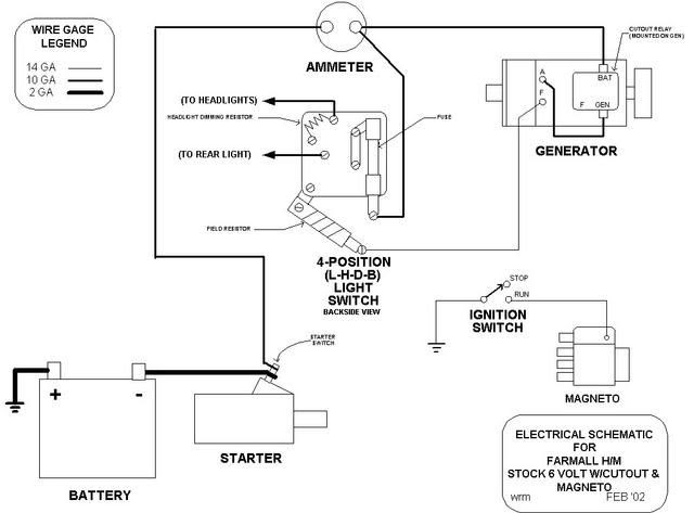 Farmall H Wiring Diagram - Wiring Diagram & Schemas