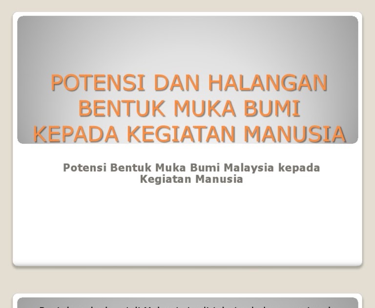 Rumusan Geografi Tingkatan 1 / Kerja lapangan geografi bahan domestik