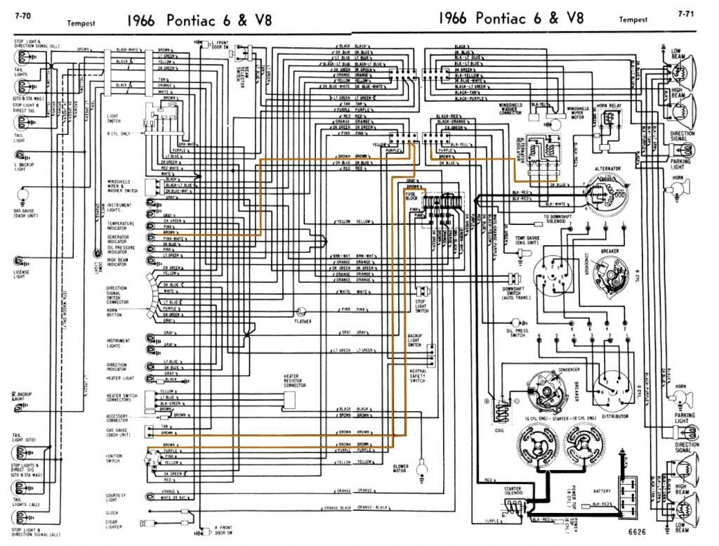 Wiring Diagram For 1968 Le Man - Complete Wiring Schemas