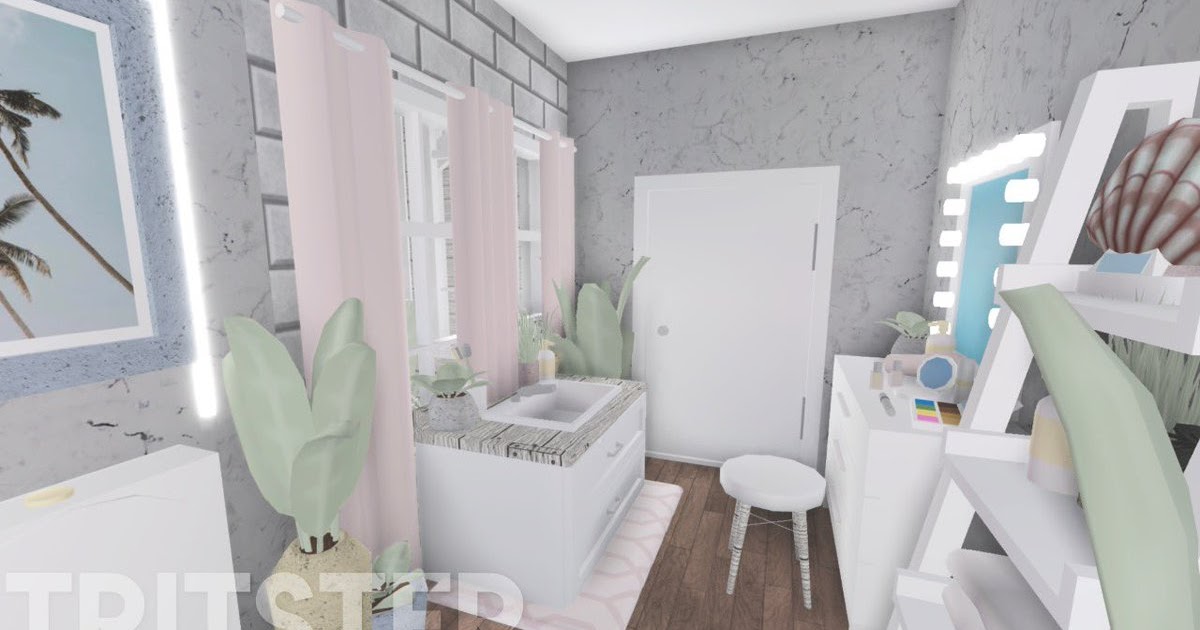 Cute Small Bathroom Ideas Bloxburg - Hamu200
