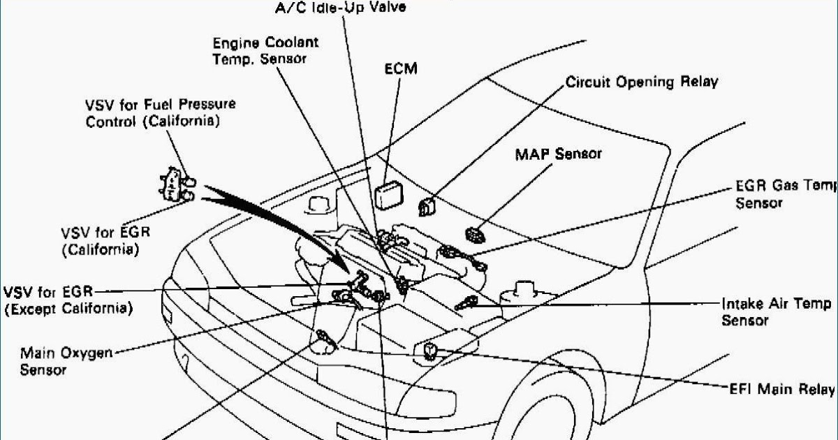 1997 Toyota Camry Engine Diagram