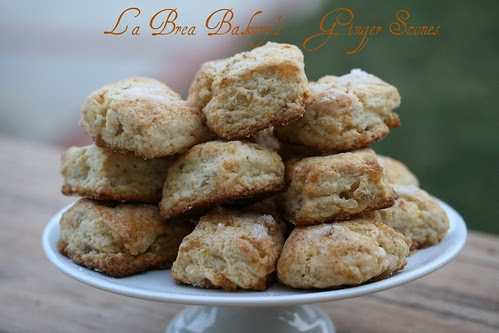 Ginger Scones - La Brea Bakery recipe