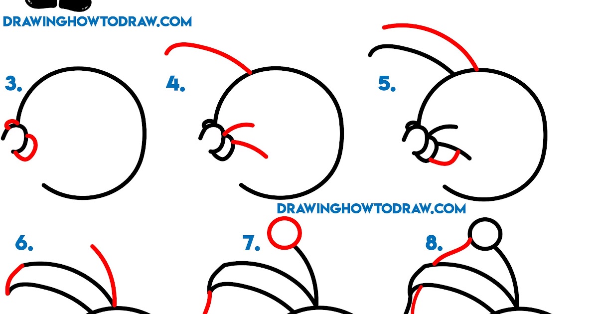 How To Draw Cartoon Characters Easy Step By Step - Dennis Henninger's