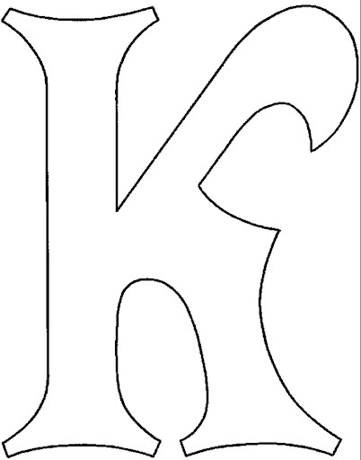 Moldes De Letras Individuales : Moldes de letras minusculas