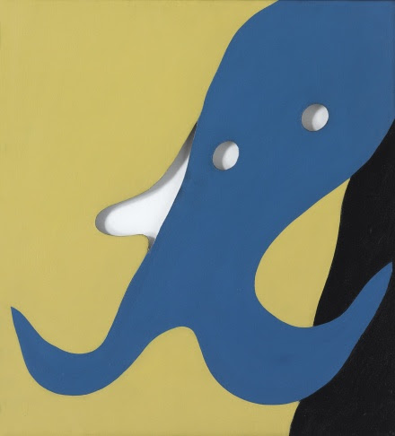 Jean Arp Czlowiek wąsy Jean Arp, Homme-Moustache (1925)