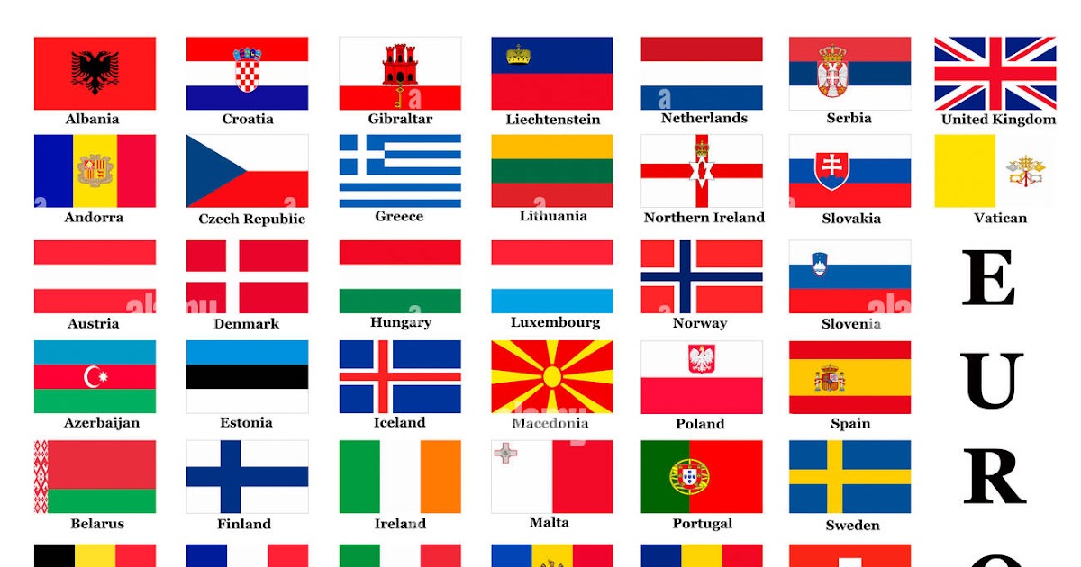 Lista De Los Paises De Europa - Mayoría Lista