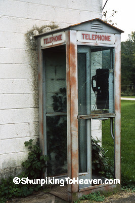 Rusty Old Phone Booth, Vernon County, Wisconsin