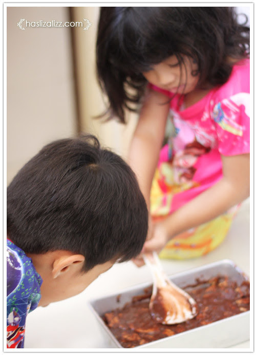 Resepi Kek Batik Coklat Biskut Marie - Klaten dd