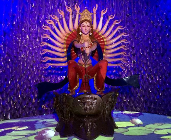 Durga idol IMAGES, GIF, ANIMATED GIF, WALLPAPER, STICKER FOR WHATSAPP & FACEBOOK