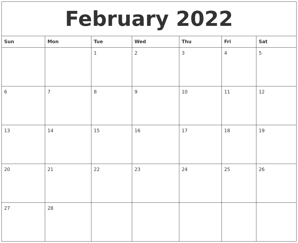 Print Calendar Page August 2022 May 2022 Calendar