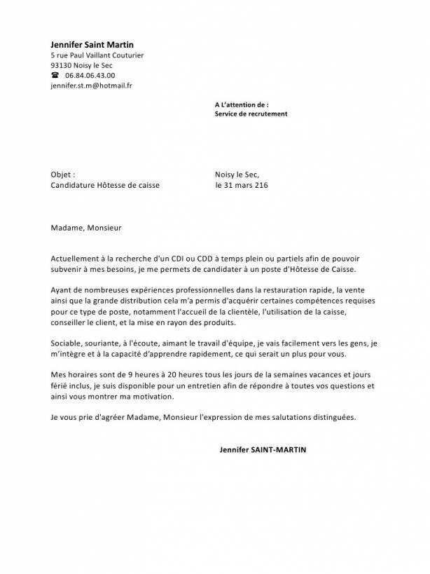 Best Lettre De Motivation Sephora Full  MOLET