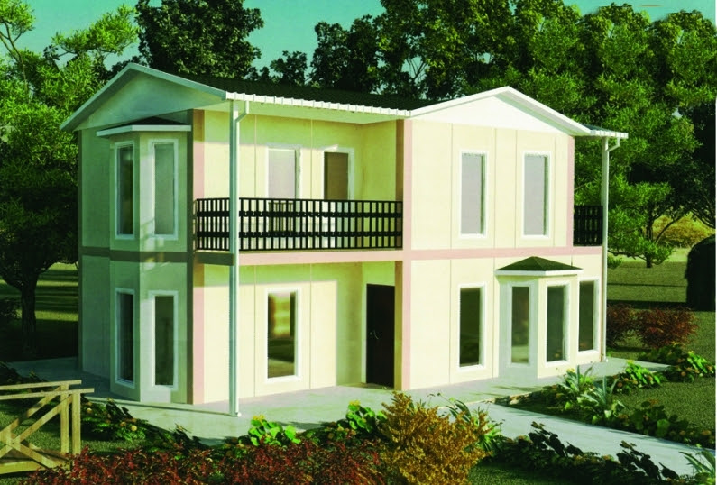 Çift Katlı Prefabrik ev modelleri Bandırma Prefabrik Konteyner