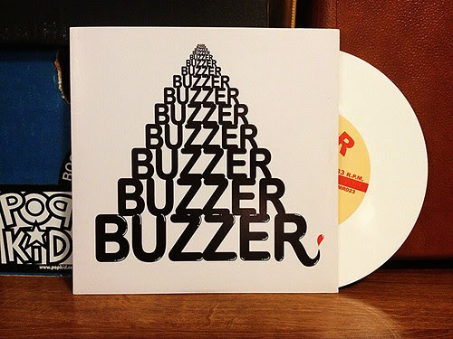 Buzzer - Disco Kiddz 7" - White Vinyl (/100) by Tim PopKid