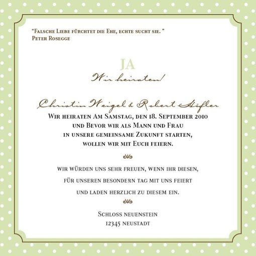 3 Best Text Einladung Hochzeit Kleiner Kreis
