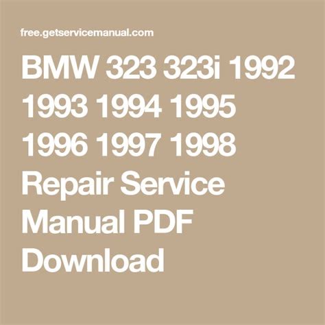 Reading Pdf bmw 323i 1994 repair service manual iPad mini PDF - Getting