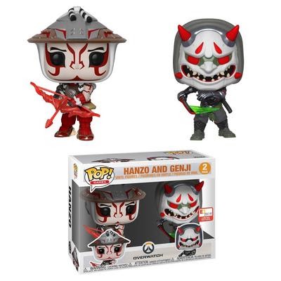 overwatch genji hanzo oni xbox zestaw kabuki tracer kait popvinyls funkopops rover