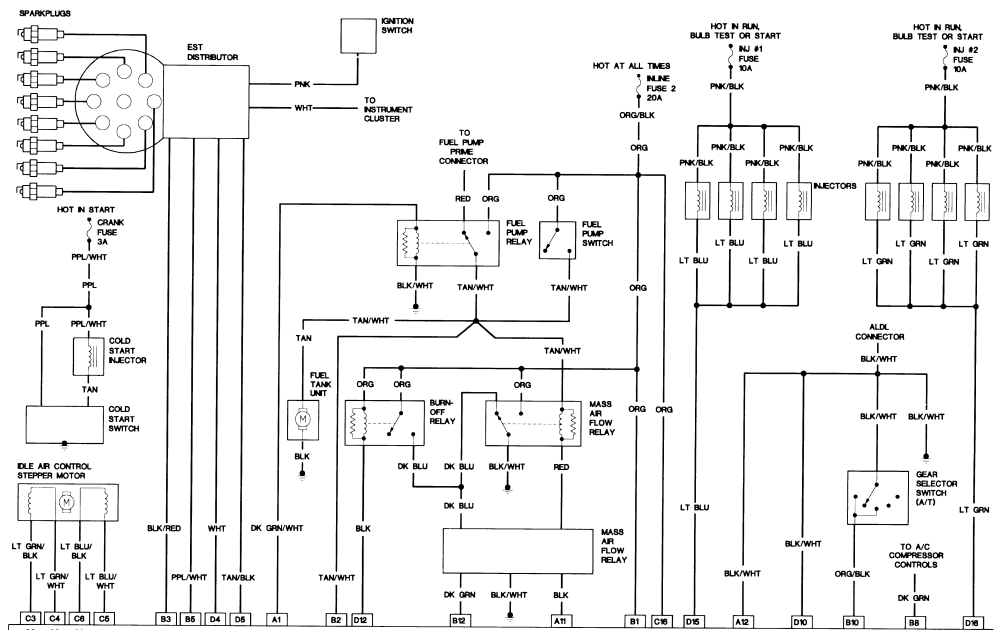 1986 Camaro Wiring Schematic - Wiring Diagram Schema