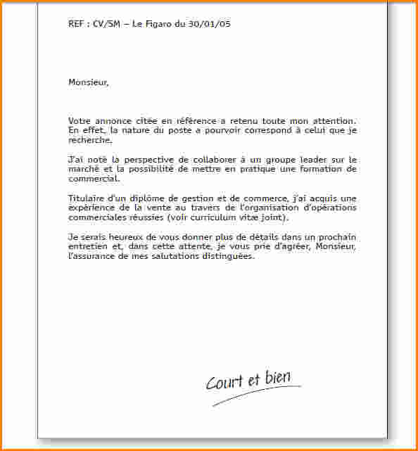 Lettre De Motivation Debutant Amp  Perkata i