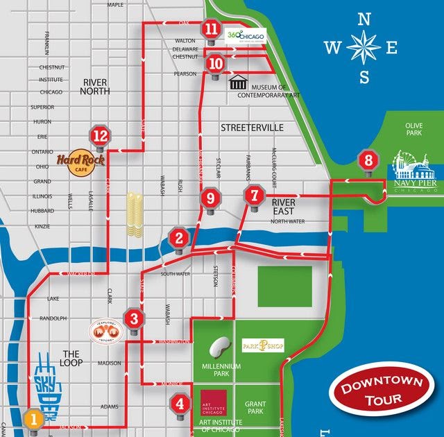 Chicago Trolley Tour Map | Living Room Design 2020