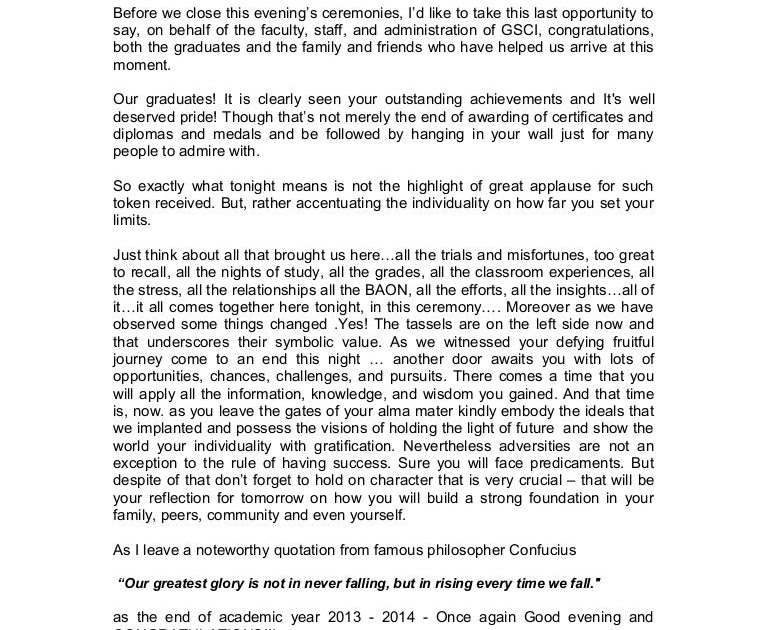 Virtual Graduation Script Tagalog Free Master Of Ceremony Script
