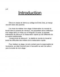Comment Faire Une Introduction Dans Un Rapport De Stage