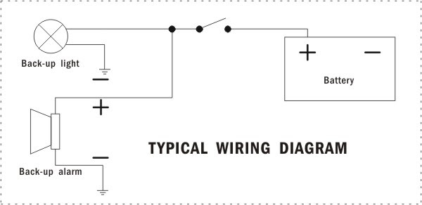 Wiring Diagram For Back Up Alarm - Complete Wiring Schemas