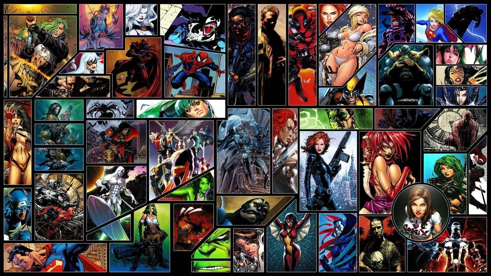 Comic Book Wallpaper For Walls - Comic Book Wallpapers (75+ images
