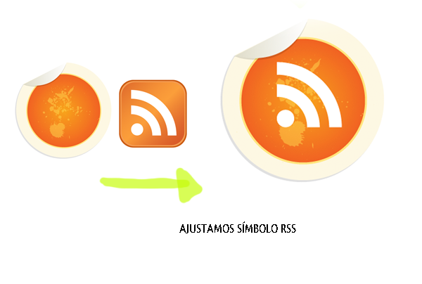 Tutorial Illustrator: Process to Create a stylish button sticker RSS and Final look Tutorial Illustrator: Process to Create a stylish button sticker RSS and Final look
