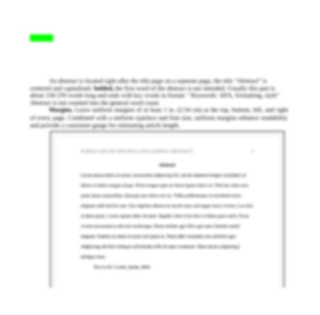 Persuasive Essay: Apa 7th edition sample research paper