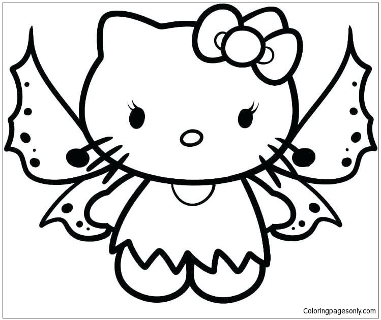 10 Drawing Unicorn Hello Kitty Coloring Pages for Magical Adventures