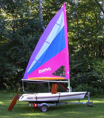zuma sailboat tiller
