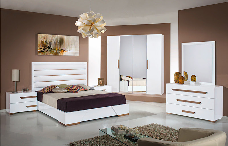 stone gloss bedroom furniture