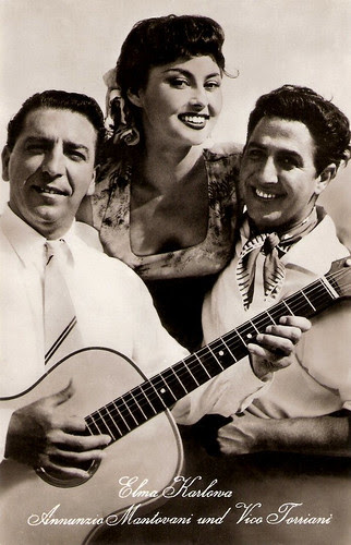 Vico Torriani, Elma Karlova, Annunzio Mantovani,