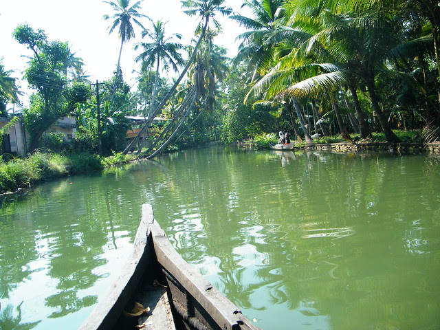 boating in Kerala backwaters, Kollam