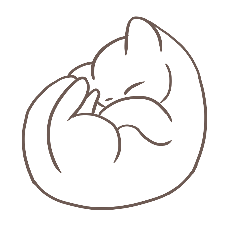 あなたのためのディズニー画像 最新のhd猫 横顔 イラスト フリー
