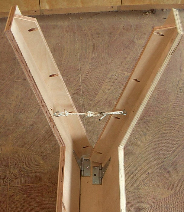 Share Simple folding sawhorse plans