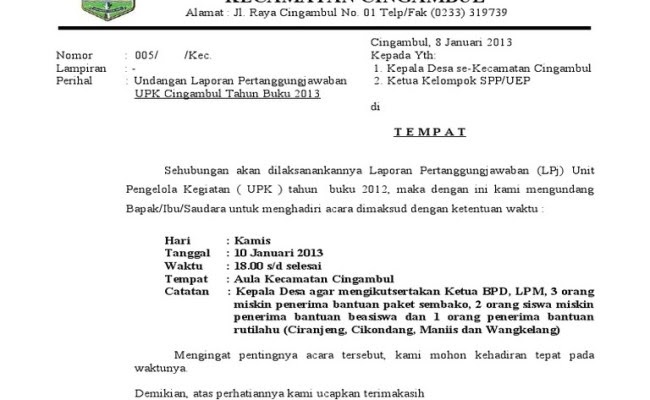 Contoh Lpj Bumdes / Contoh Laporan Realisasi Dana Desa