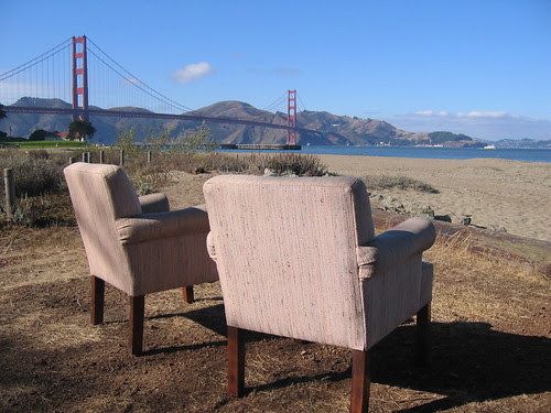 Two Chairs at the Golden Gate Bridge