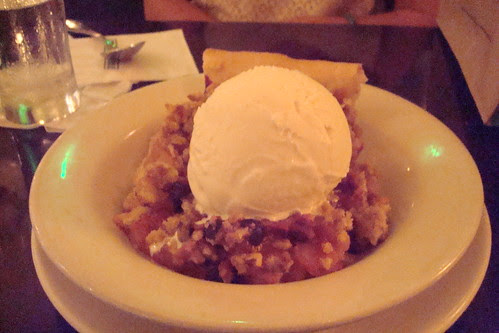 Apple and Blueberry Crumble at Daily Grill