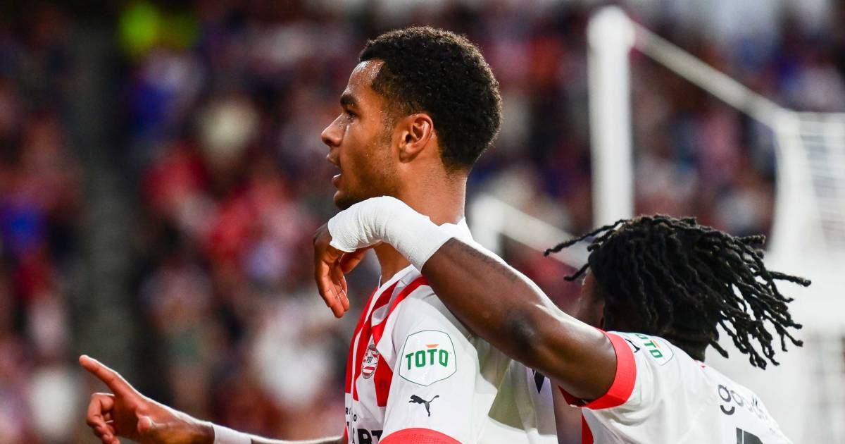 PSV dankzij smaakmakers Simons en Gakpo zorgeloos richting return tegen AS Monaco