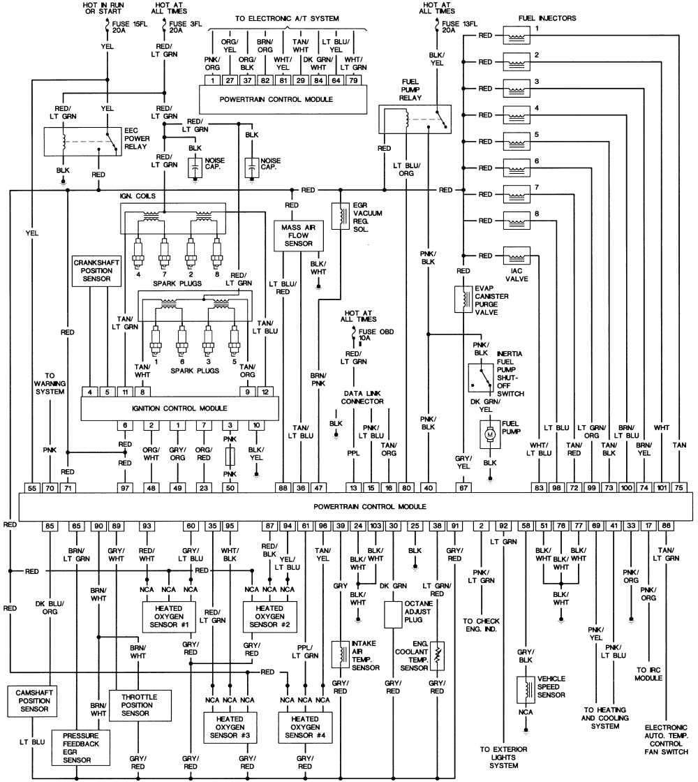 [DIAGRAM] Camshaft Position Sensor Wiring Diagram 95 Thunderbird