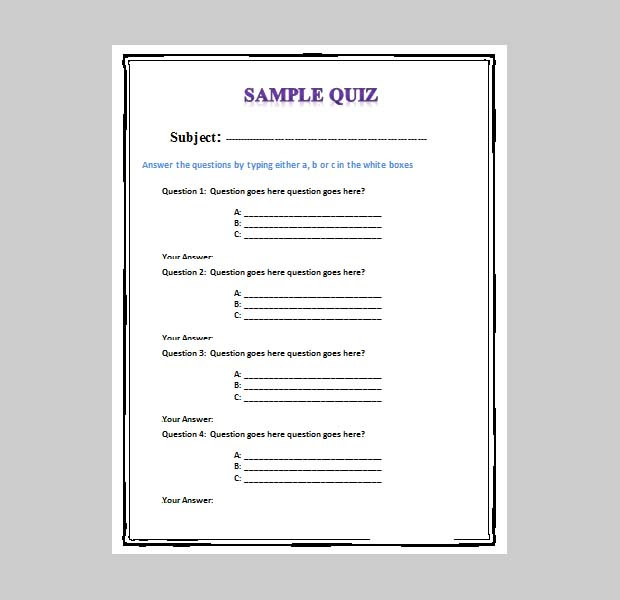 calendar-june-editable-quiz-template
