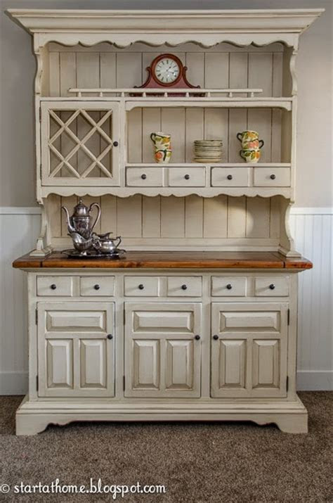 Start at Home: A Beautiful Hutch Makeover! Start at Home: A Beautiful Hutch Makeover!