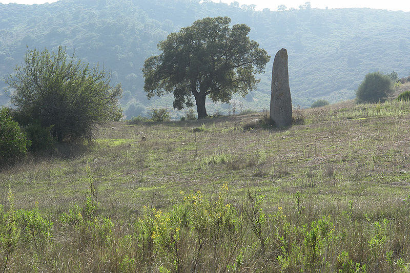 File:Sardinien menhir vor tortoli.jpg