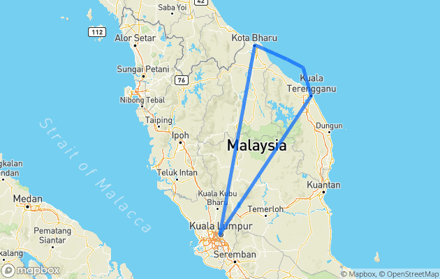 Kota Bharu To Kuala Lumpur