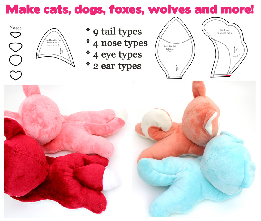 mini stuffed dogs