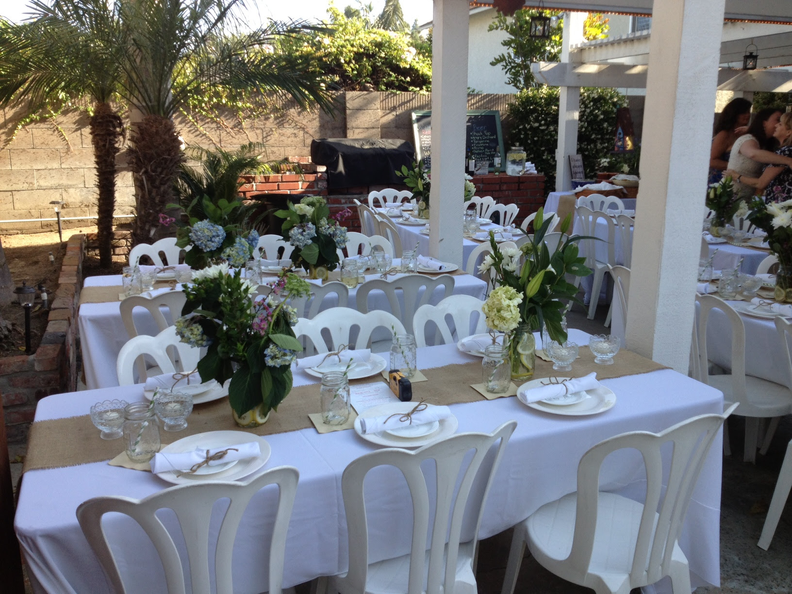 Backyard Diy Wedding Reception