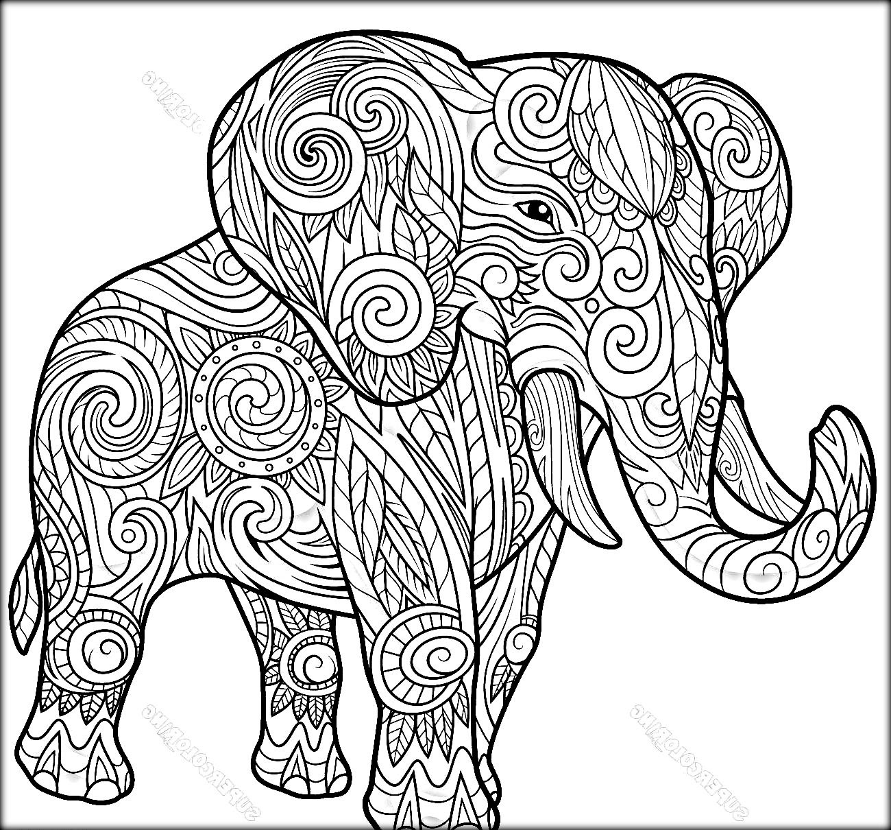 Download 136 Mandala Colouring Pages Animals PNG PDF File Download 
